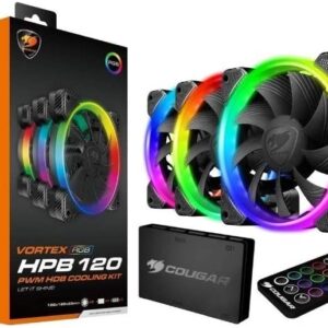 Gaming Fan VORTEX SPB 120 RGB 3-Pack (Cooling Kit) - Image 1