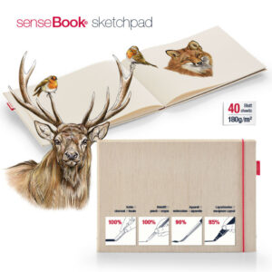 SenseBook Sketchpad A4 size (29.7 X 21 cm) (W X H)