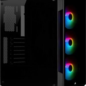 iCue 220T RGB Black Front Glass Edition