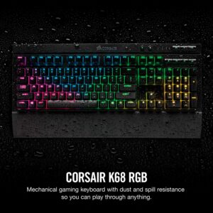 CORSAIR GAMING KEYBOARD K68 RGB - CHERRY MX RED