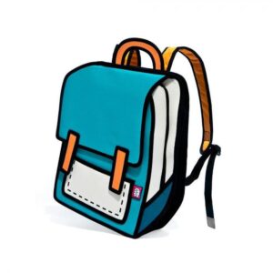 JUMP FROM PAPER Spaceman Backpack - Turquoise 13 inch
