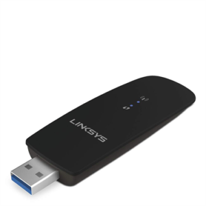 LINKSYS AC1200 Wireless-AC USB Adapter - Black