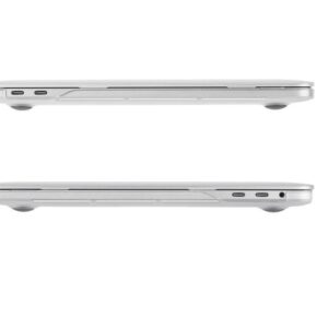 MOSHI iGlaze For Macbook 15 Ultra-Slim Hardshell Case - Stealth Clear - Image 3