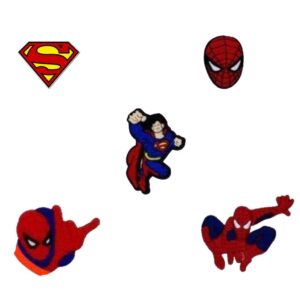Pikkaboo Crocs Charms - Super heroes