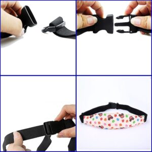 Pikkaboo - NapSafe Car Head Support - Mouse and Funji