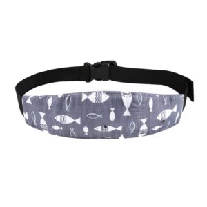 NapSafe Car Seat Safety Head Support- Fish
