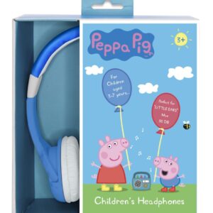 OTL Peppa OnEar Wired Headphone - Safe Volume Limiting @85dB, Foldable & Adjustable, Superb Sound Quality,  Works w/ Smartphones, Tablets, Ninetendo Switch, Laptops & devices w/ 3.5mm port - George - Image 3