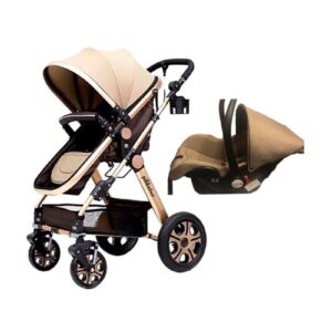 Pikkaboo - 4in1 Luxury Stroller Travel System - Beige