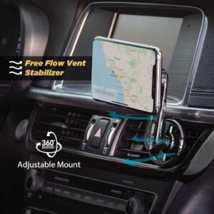 SCOSCHE MagicMount Charge 10W Magnetic Qi-Certified Freeflow Smartphone Vent Mount Charger - Image 3