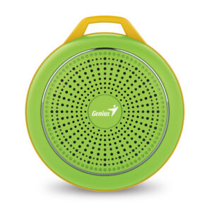 SPEAKER: SP-906BT, 5 HOURS PLAY TIME, 500MAH BATTERY WITH CARABINER - FRESH GREEN