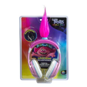 KIDdesigns Trolls World Tour Poppy Wired Headphones - Image 3