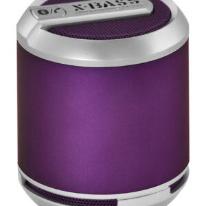 PORTABLE SPEAKER: BLUETUNE SOLO PURPLE - X-BASS Bluetooth