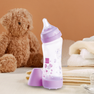 Malish - Anti-colic Feeding Bottle - Purple - Image 3