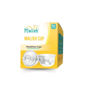 Malish - Soft Silicone Handsfree Cup - 2pcs