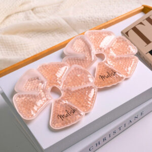 Malish - 3-in 1 Breast Therapy Thermal Pads - Coral Pink - 2 Pcs - Image 3