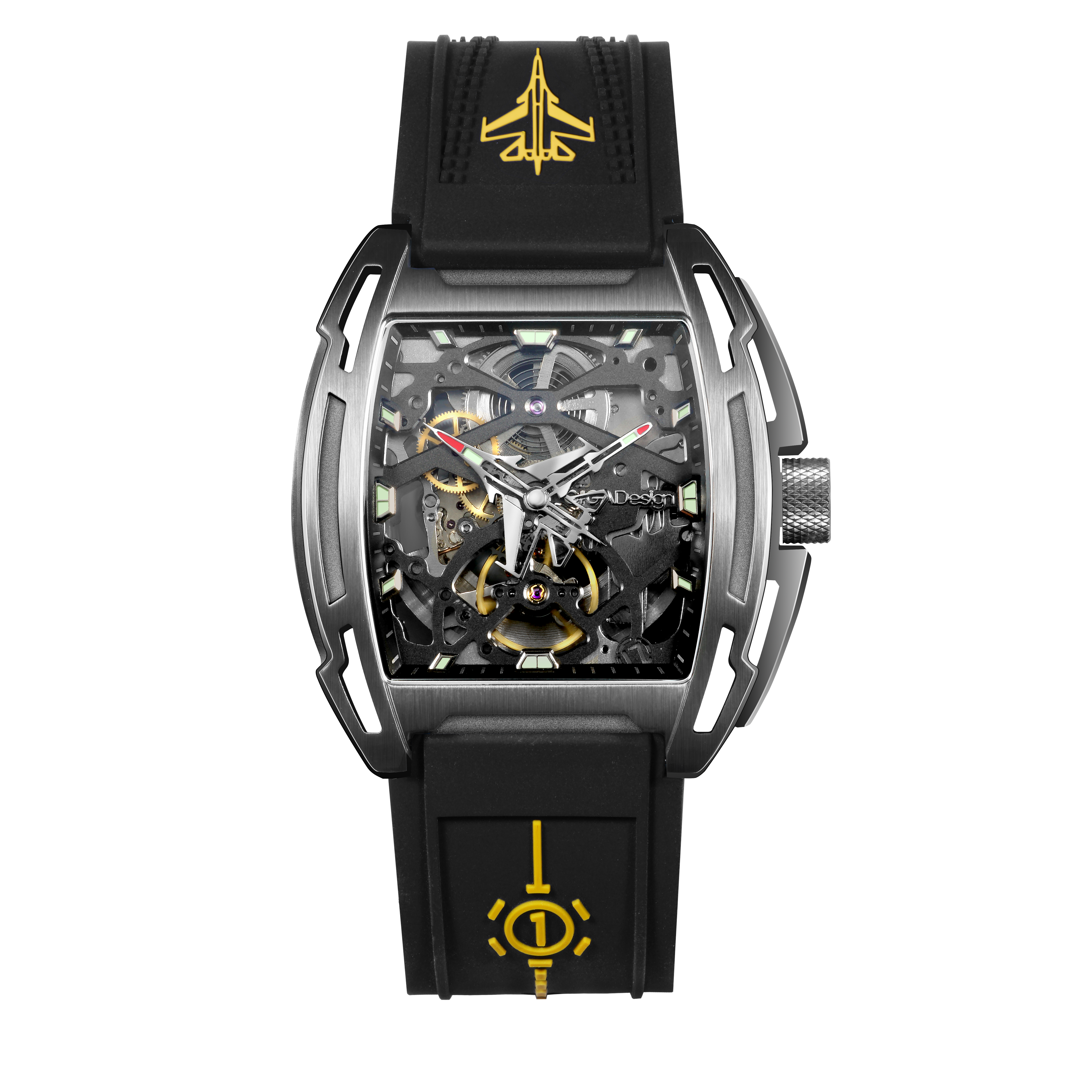 CIGA Design |  Mechanical Watch | Stainless Steel Case | Mechanical Display | Aircraft Carrier