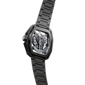CIGA Design |  Mechanical Watch | Stainless Steel Case | Mechanical Display | Black - Image 3