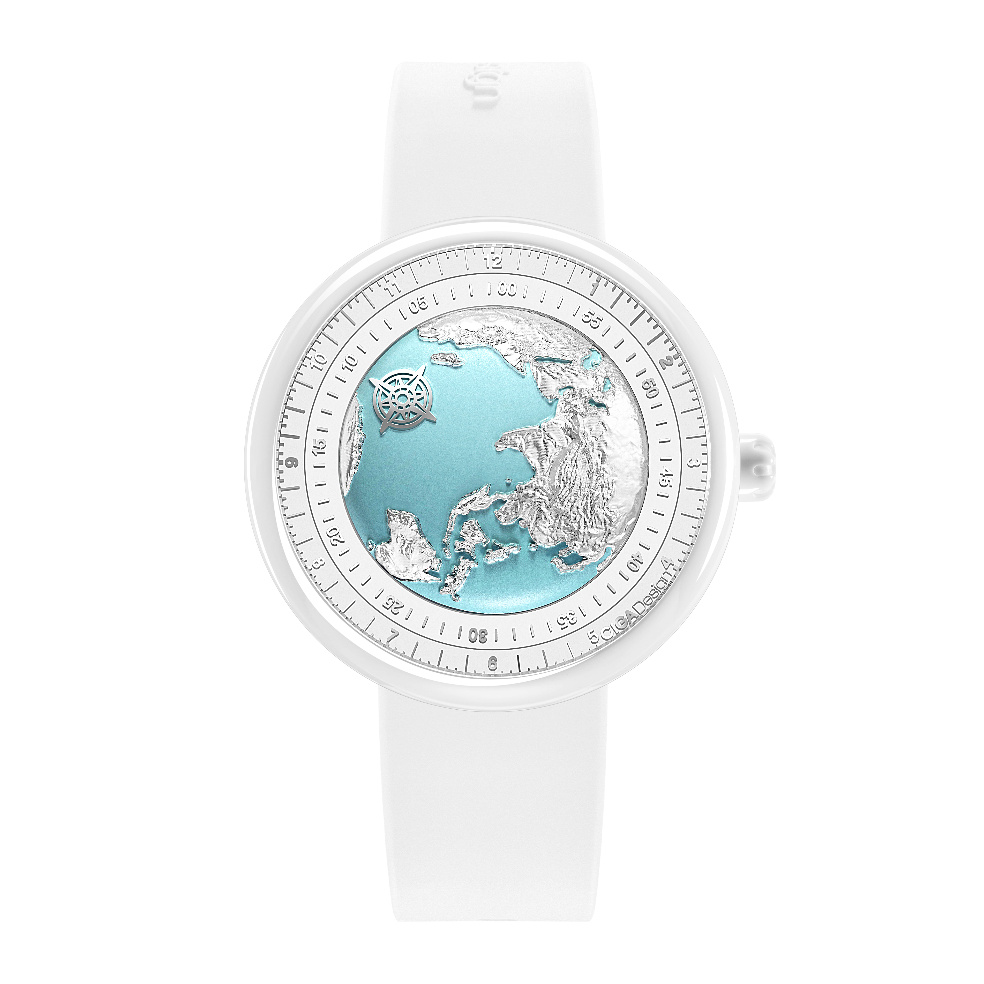 CIGA Design | Mechanical Watch | Ceramic Case | Mechanical Display | U Series Blue Planet-ICE AGE