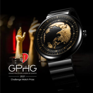 CIGA Design |  Mechanical Watch | Ceramic Case | Mechanical Display | U Series Blue Planet Gilding Edition - Image 3