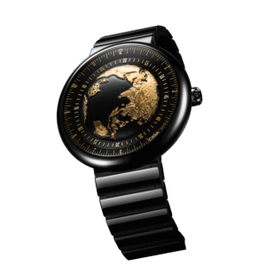 CIGA Design |  Mechanical Watch | Ceramic Case | Mechanical Display | U Series Blue Planet Gilding Edition - Image 5